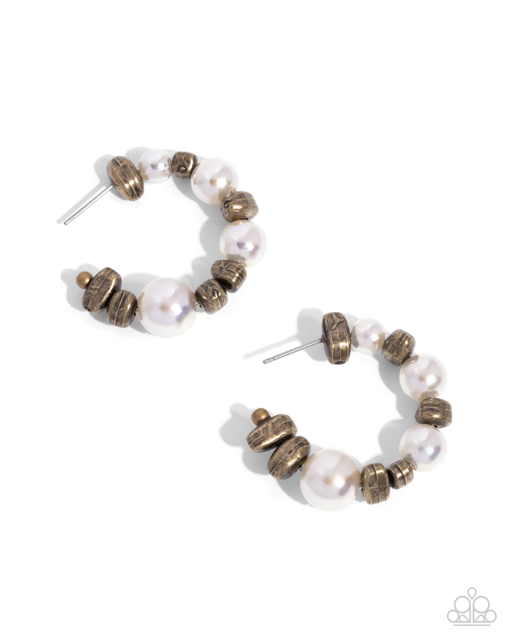 five-dollar-jewelry-playful-pearls-brass-earrings-paparazzi-accessories