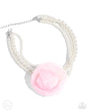 five-dollar-jewelry-radiant-rosette-pink-necklace-paparazzi-accessories