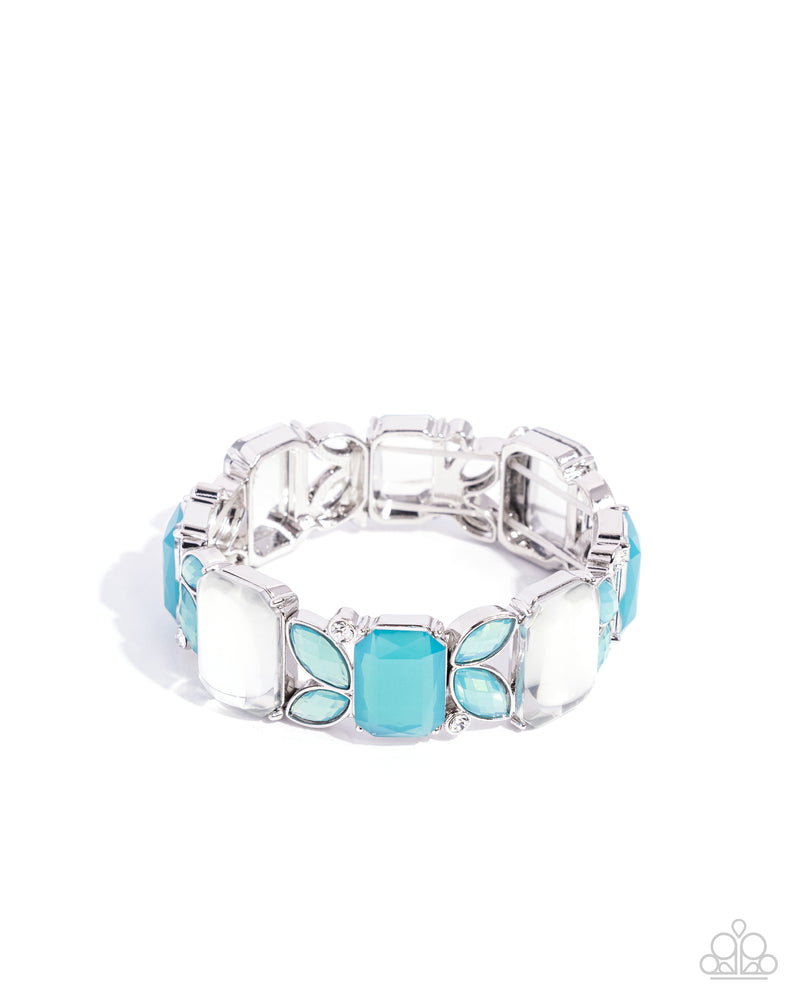 five-dollar-jewelry-lavish-laurels-blue-bracelet-paparazzi-accessories