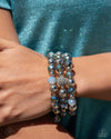 Ignited Independence - Silver Bracelet - Paparazzi Accessories