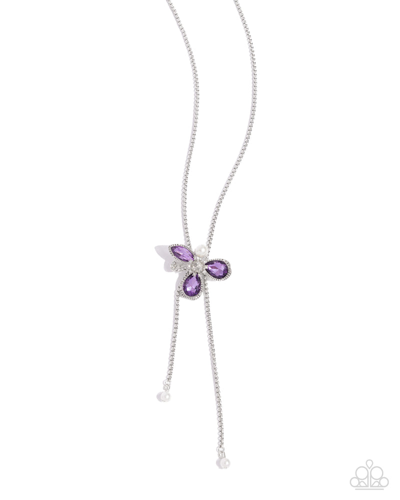 five-dollar-jewelry-floral-values-purple-necklace-paparazzi-accessories