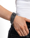 Charismatic Coils - Black Bracelet - Paparazzi Accessories