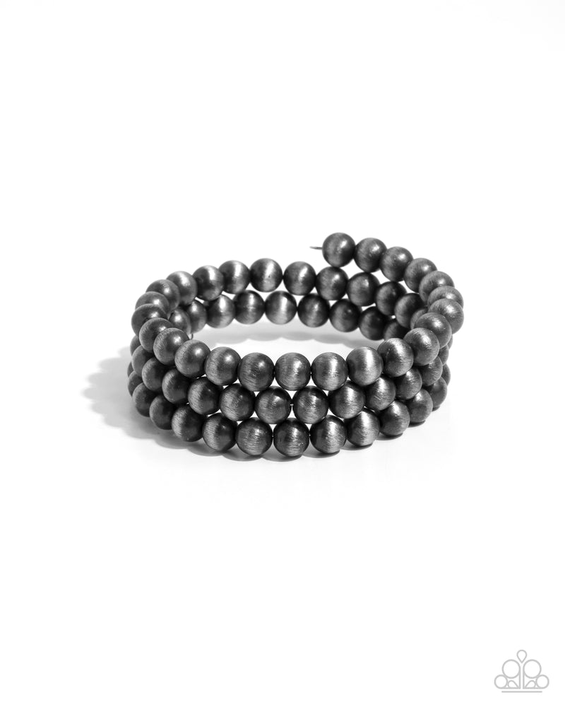 five-dollar-jewelry-coiled-catwalk-silver-bracelet-paparazzi-accessories