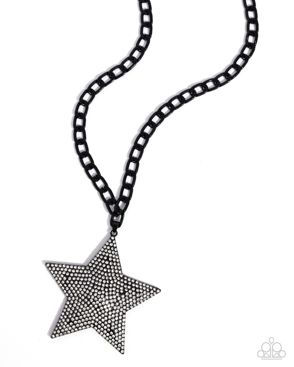 five-dollar-jewelry-stellar-selfie-black-necklace-paparazzi-accessories