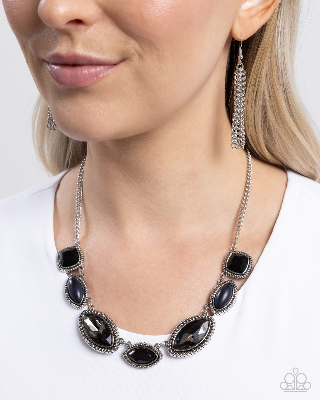 Regally Roped - Black Necklace - Paparazzi Accessories