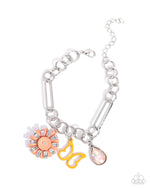 five-dollar-jewelry-aerial-accomplishment-orange-bracelet-paparazzi-accessories