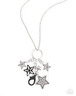 five-dollar-jewelry-sprinkle-of-stars-black-lanyard-paparazzi-accessories