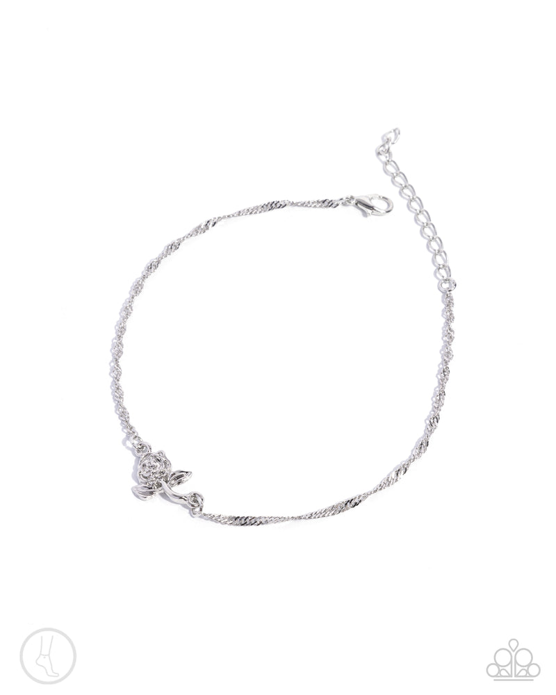 five-dollar-jewelry-rose-review-silver-anklet-paparazzi-accessories