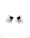 five-dollar-jewelry-impressive-shimmer-silver-post earrings-paparazzi-accessories