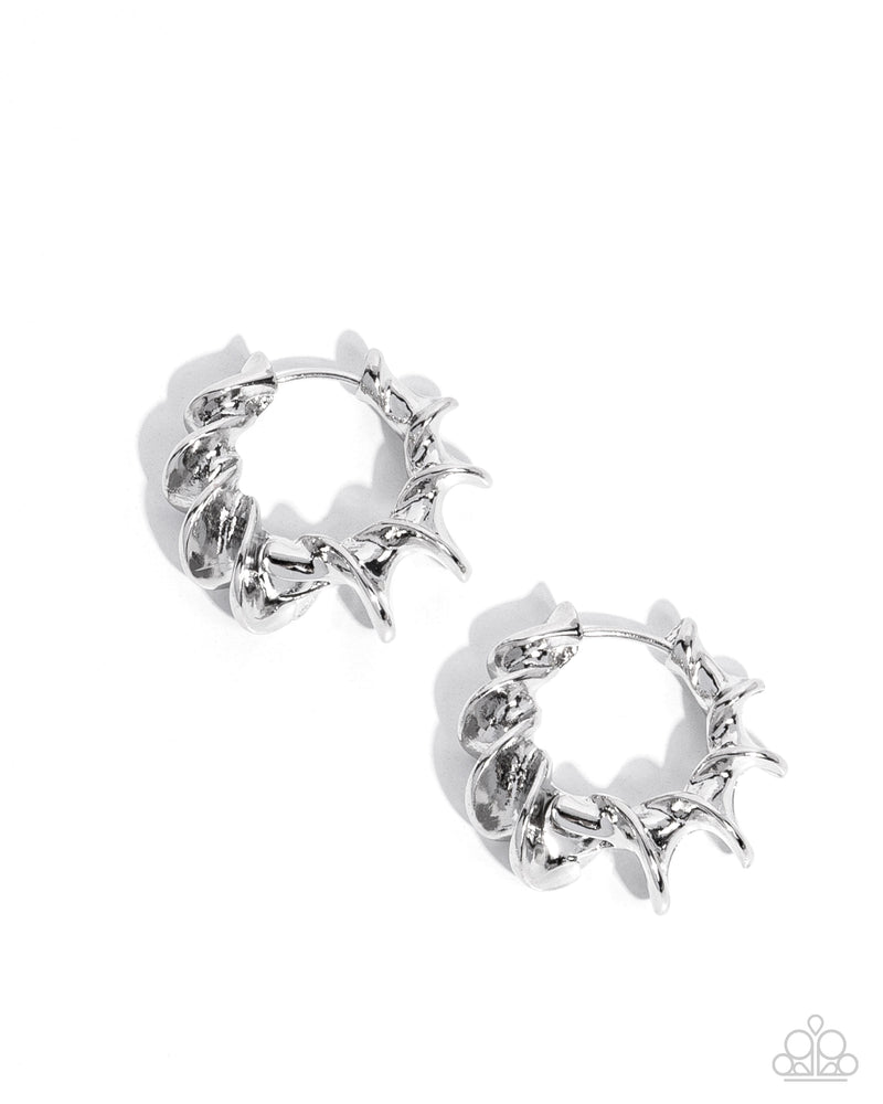 five-dollar-jewelry-corkscrew-chic-silver-earrings-paparazzi-accessories