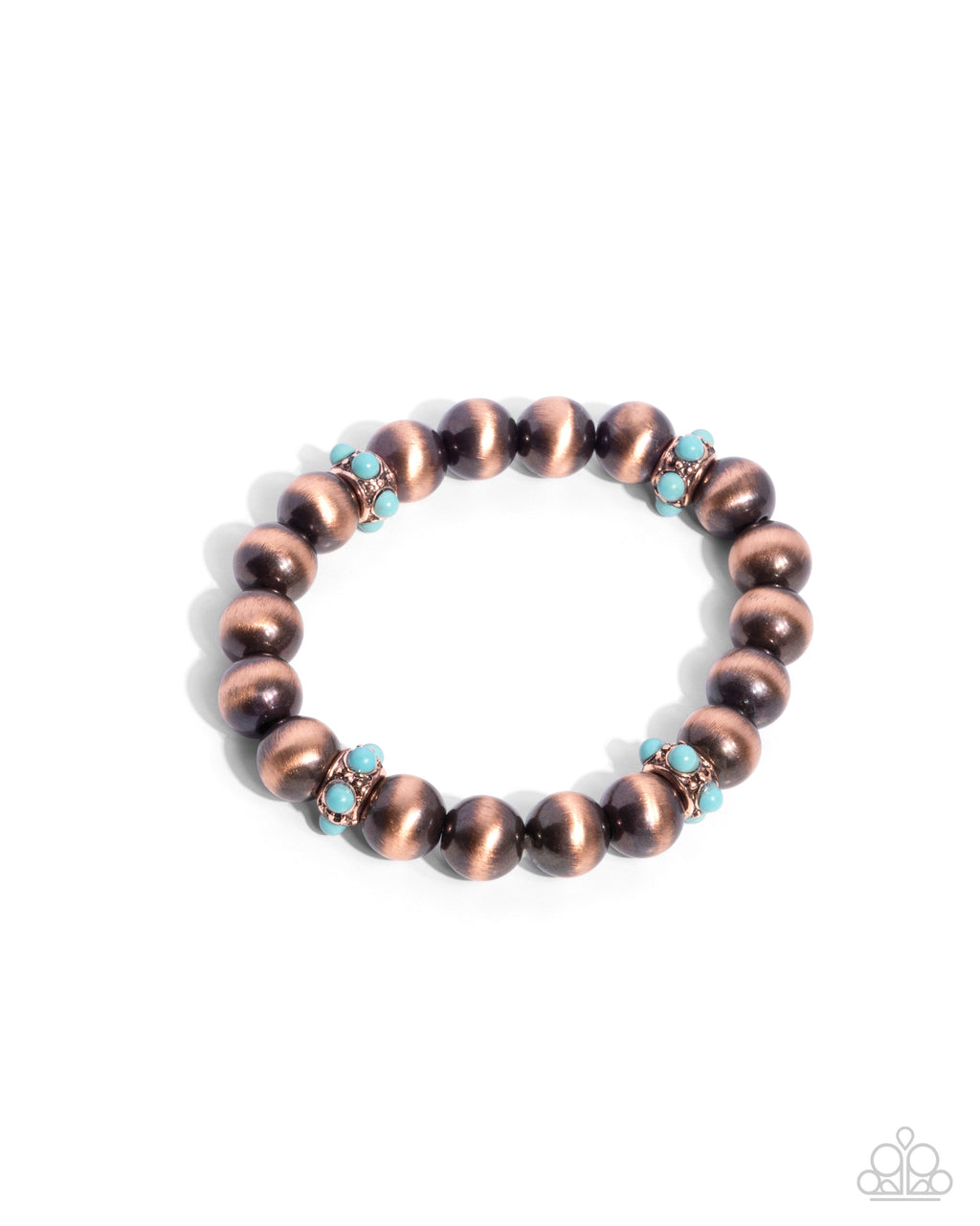 five-dollar-jewelry-stony-spotlight-copper-mens bracelet-paparazzi-accessories