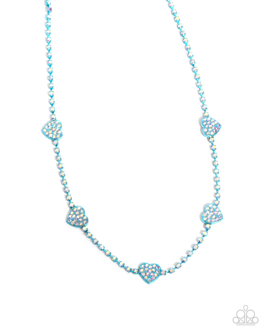 five-dollar-jewelry-homecoming-hearts-blue-necklace-paparazzi-accessories