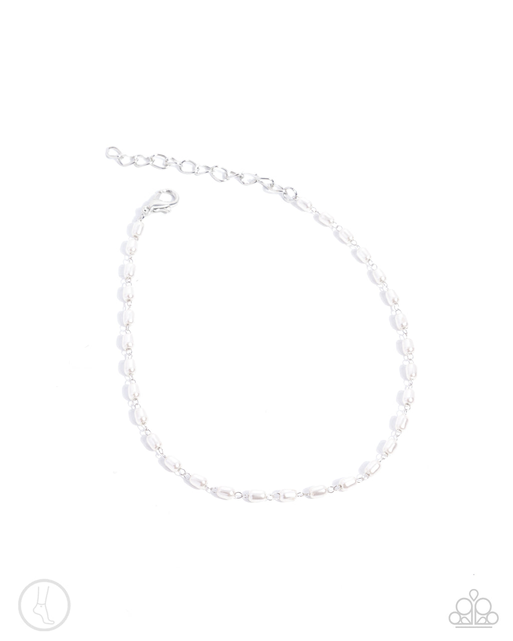 five-dollar-jewelry-pearl-purpose-white-anklet-paparazzi-accessories