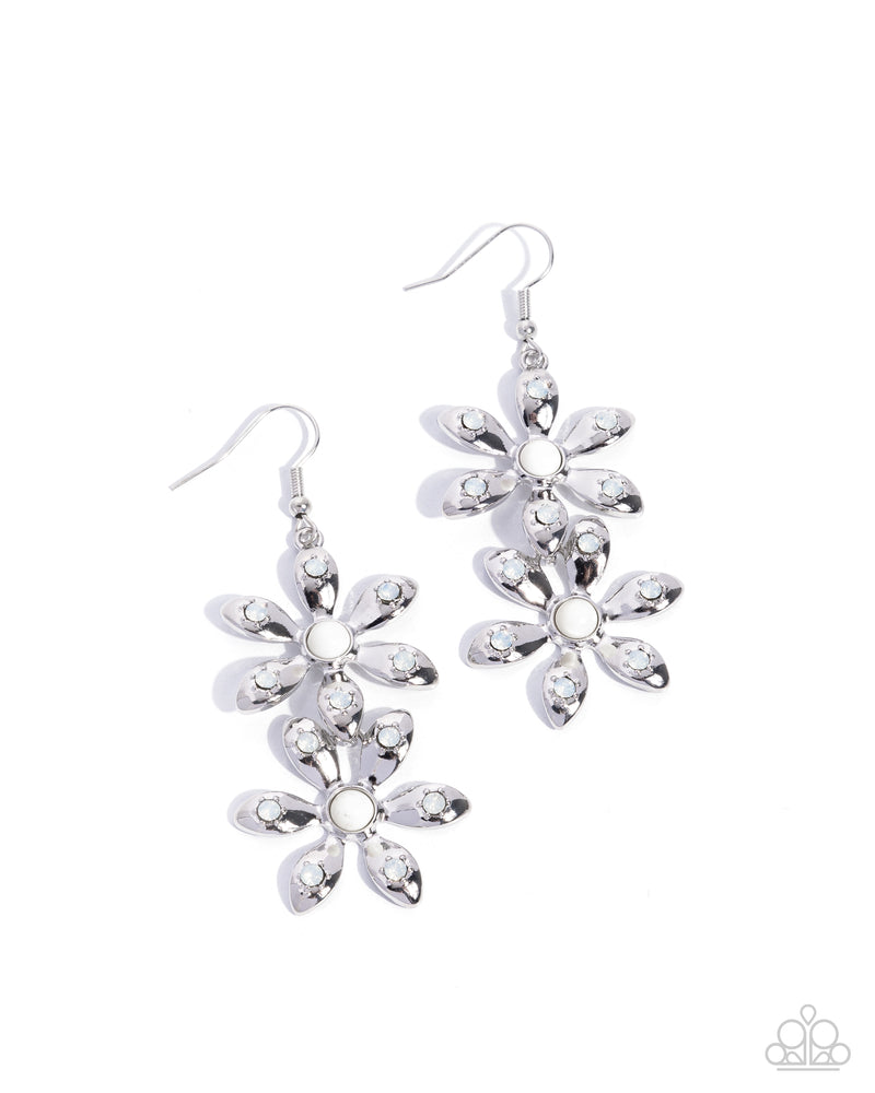 five-dollar-jewelry-fabulous-florals-white-earrings-paparazzi-accessories