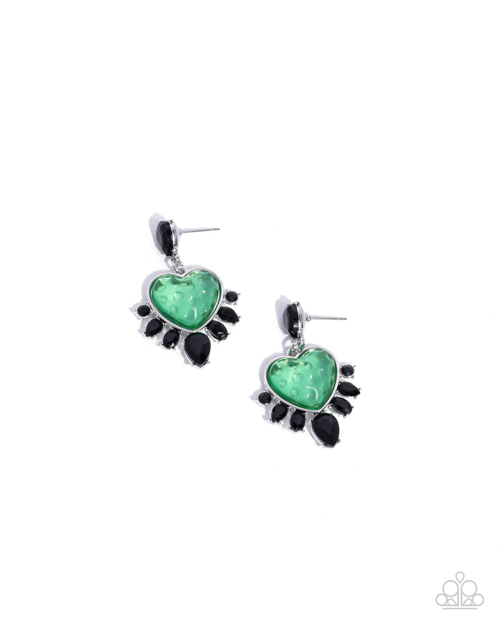 five-dollar-jewelry-resort-radiance-green-post earrings-paparazzi-accessories