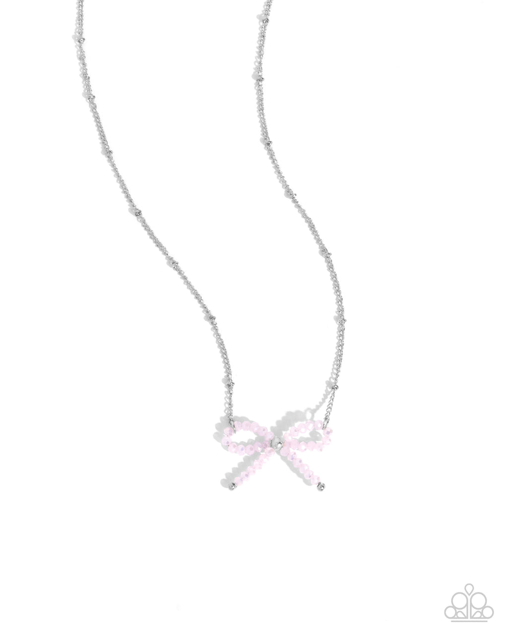 five-dollar-jewelry-bridesmaid-bow-pink-necklace-paparazzi-accessories