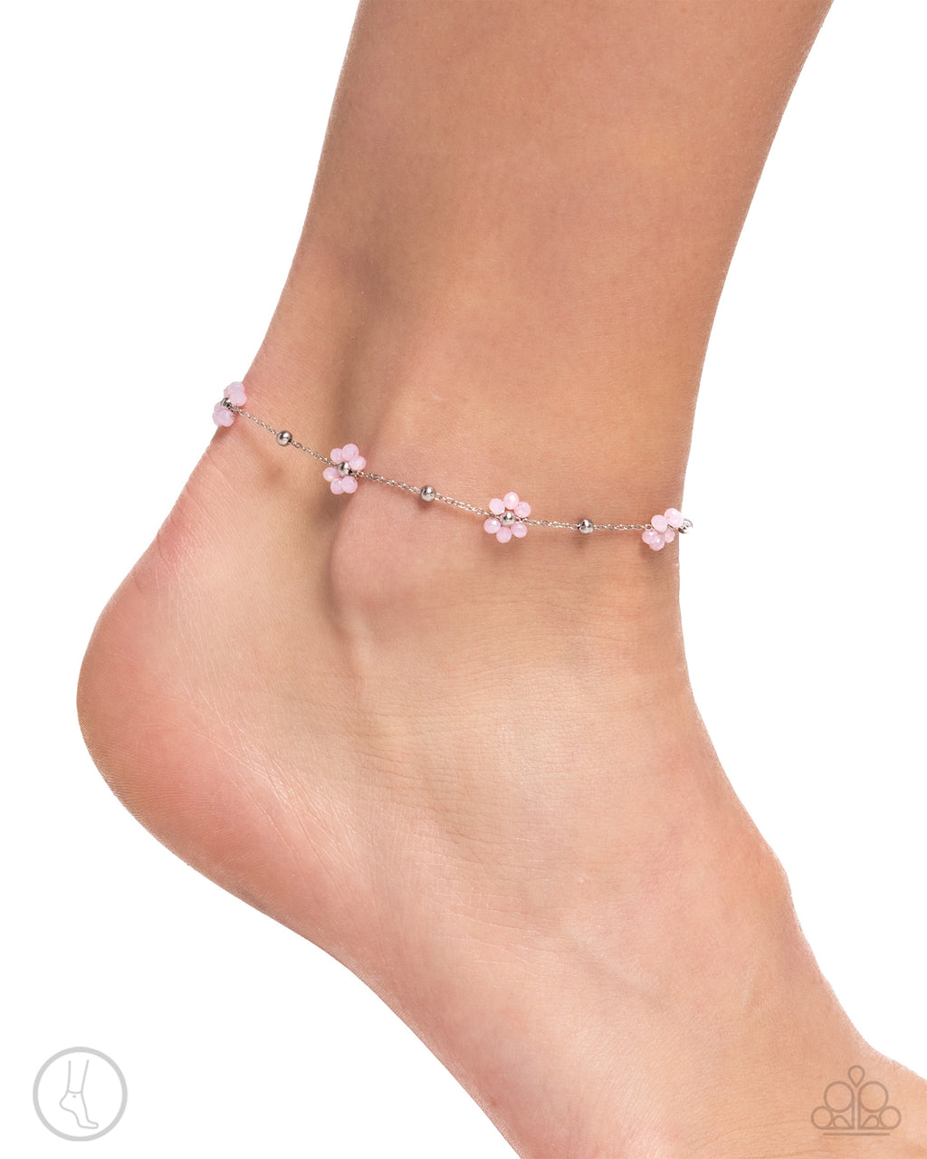 Perfect Promise - Pink Anklet - Paparazzi Accessories