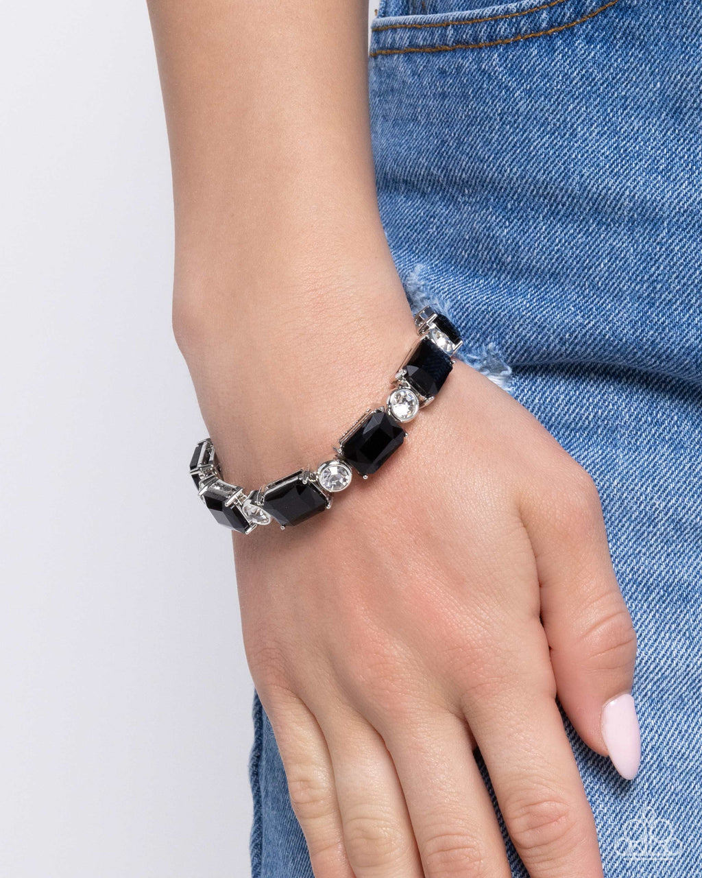 Tonight Only! - Black Bracelet - Paparazzi Accessories