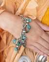 Wild West Wardrobe - Blue Bracelet - Paparazzi Accessories