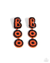 five-dollar-jewelry-halloween-bash-orange-post earrings-paparazzi-accessories