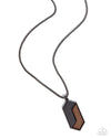 five-dollar-jewelry-woodwork-study-black-mens necklace-paparazzi-accessories