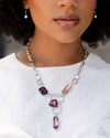 Artistic Elegance - Purple Necklace - Paparazzi Accessories