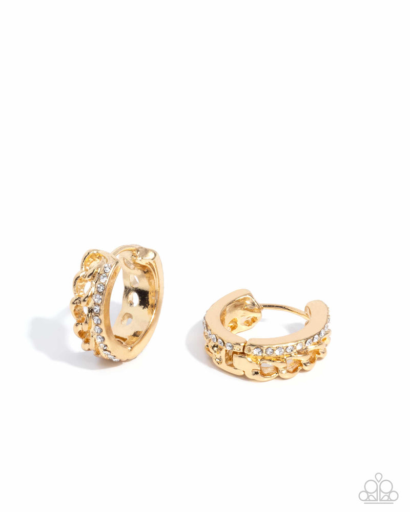 five-dollar-jewelry-lethal-layers-gold-earrings-paparazzi-accessories