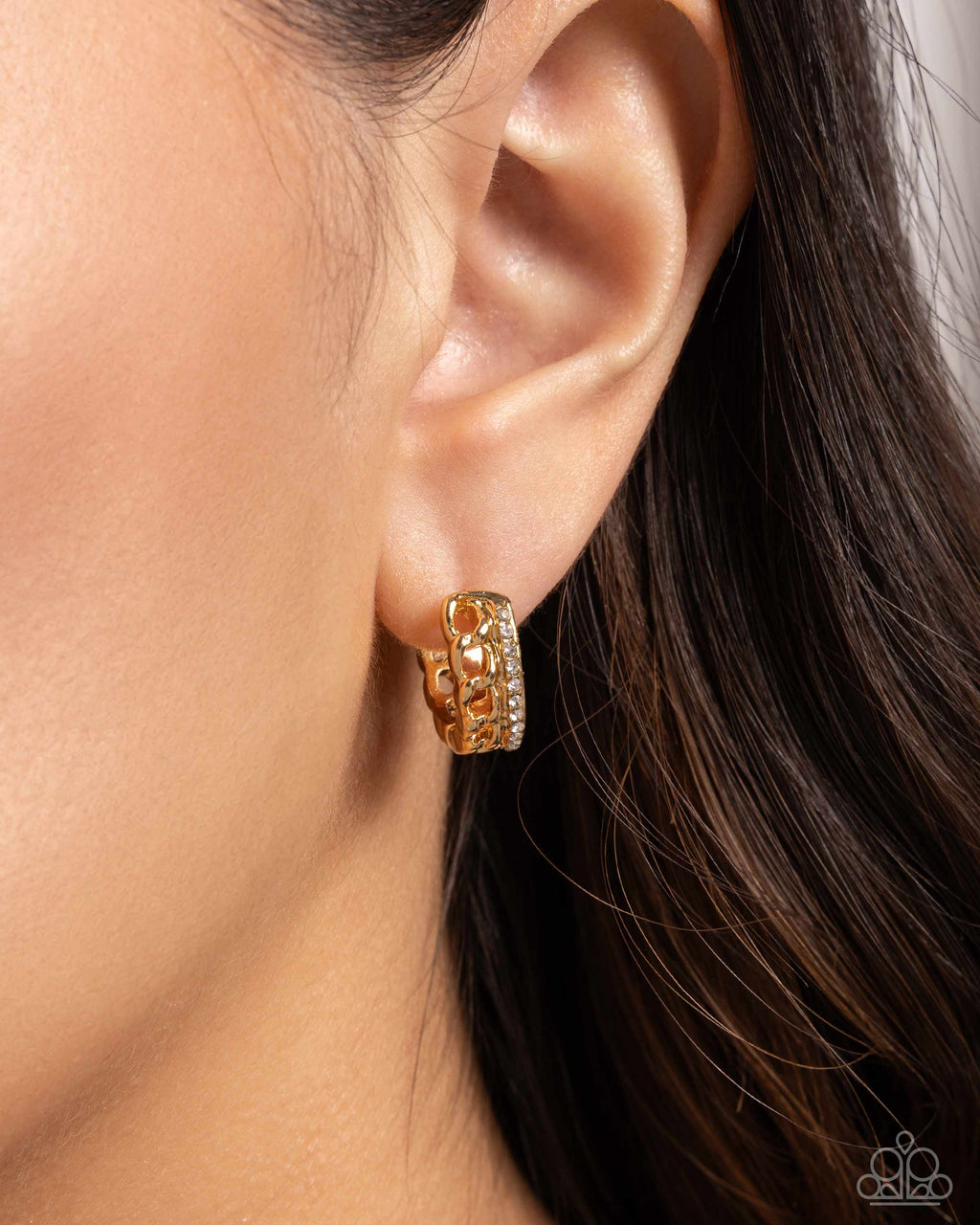 Lethal Layers - Gold Earrings - Paparazzi Accessories