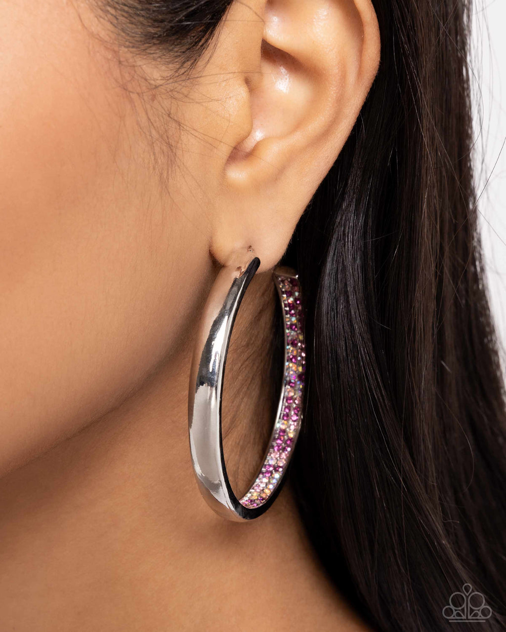 Proper Pizzazz - Pink Earrings - Paparazzi Accessories