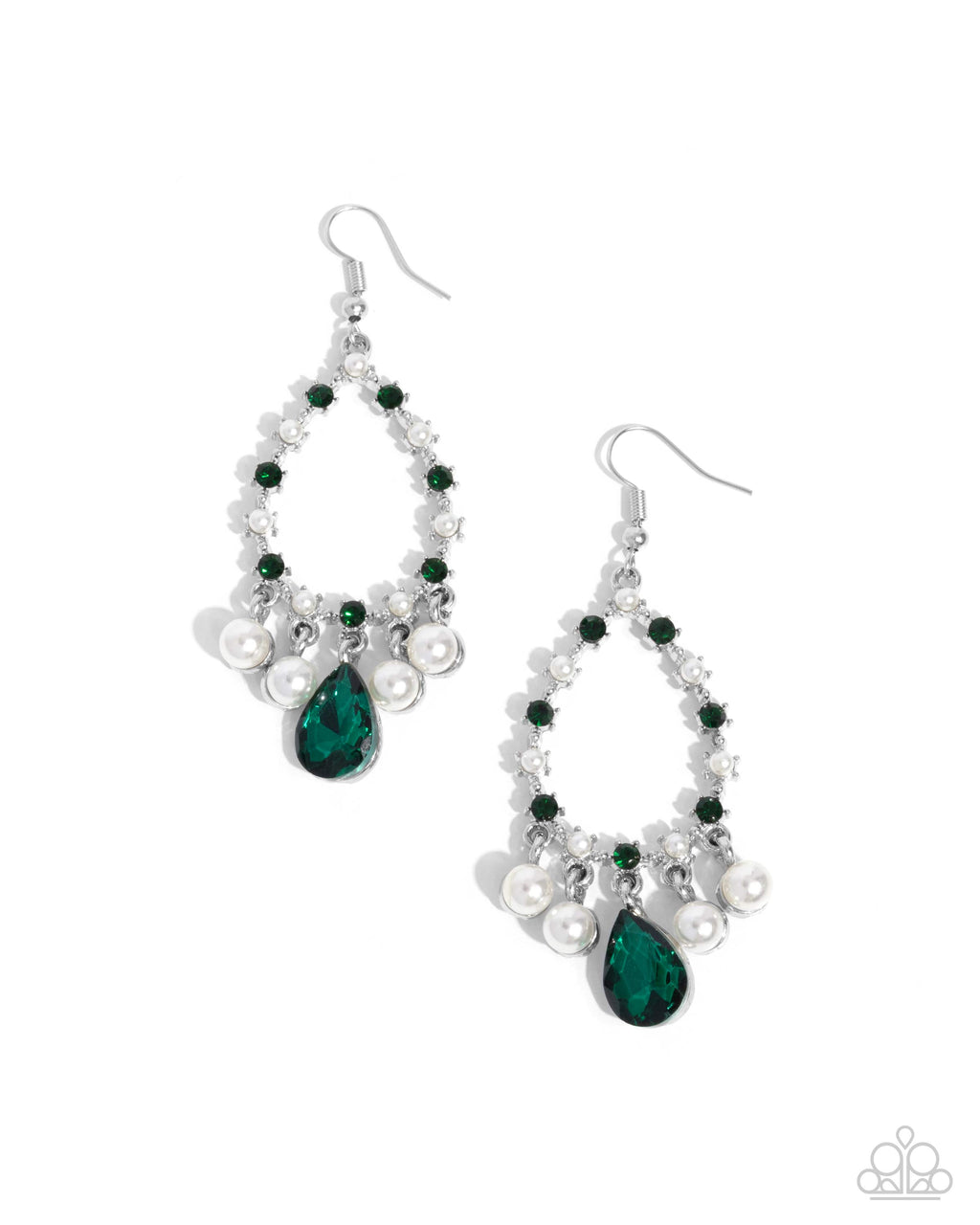 five-dollar-jewelry-baroness-behavior-green-earrings-paparazzi-accessories