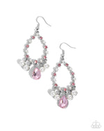 five-dollar-jewelry-baroness-behavior-pink-earrings-paparazzi-accessories