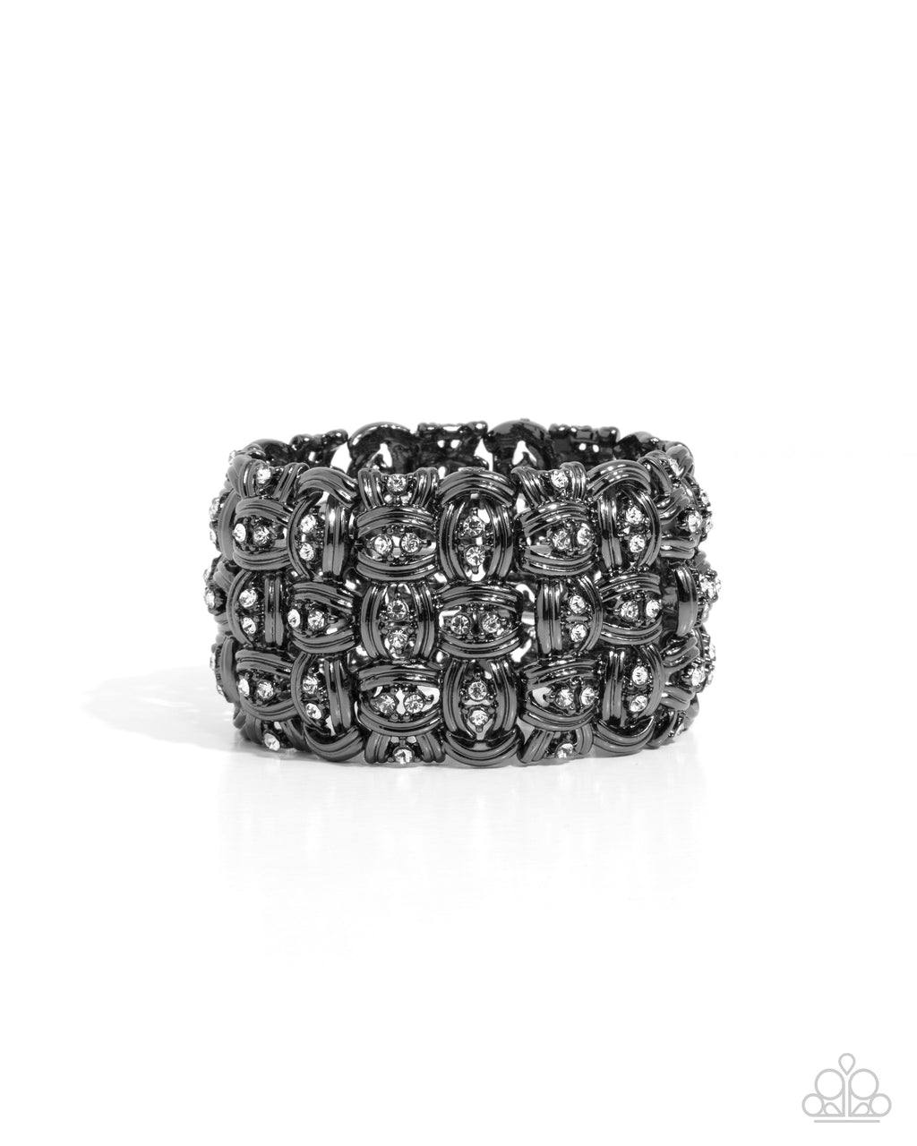 five-dollar-jewelry-woven-wardrobe-black-bracelet-paparazzi-accessories