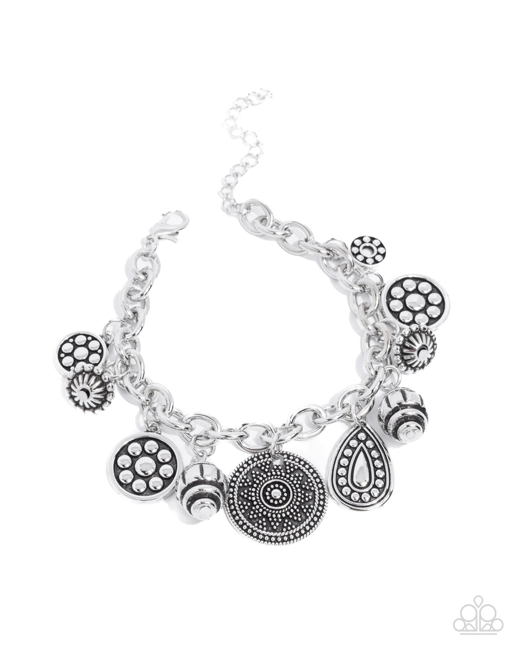 five-dollar-jewelry-embellished-estate-silver-bracelet-paparazzi-accessories