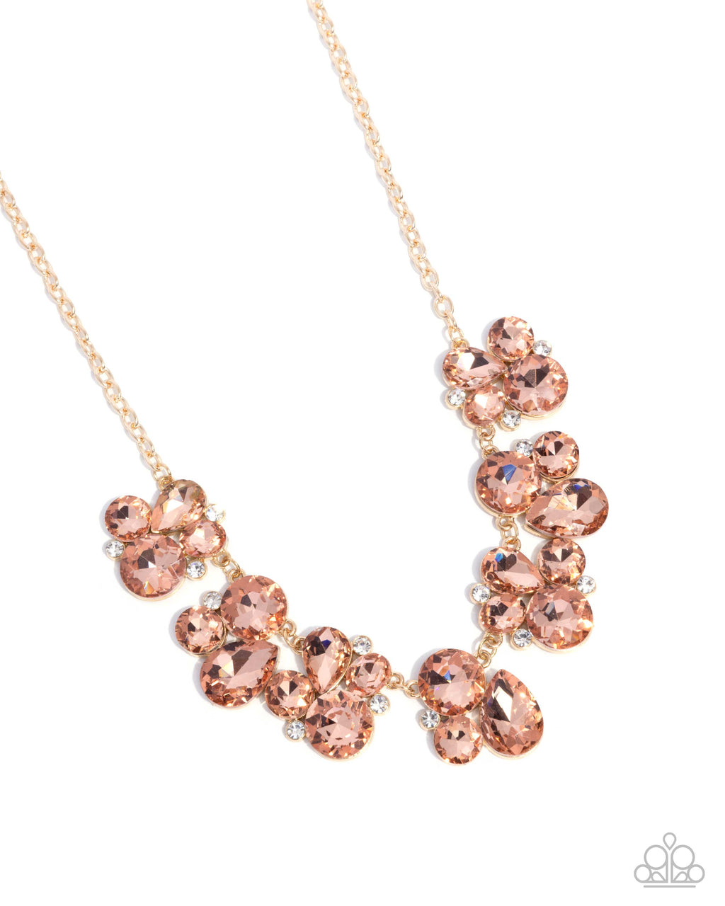 five-dollar-jewelry-fairytale-frost-gold-necklace-paparazzi-accessories