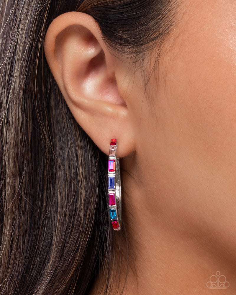 Carnival Chic - Pink Earrings - Paparazzi Accessories