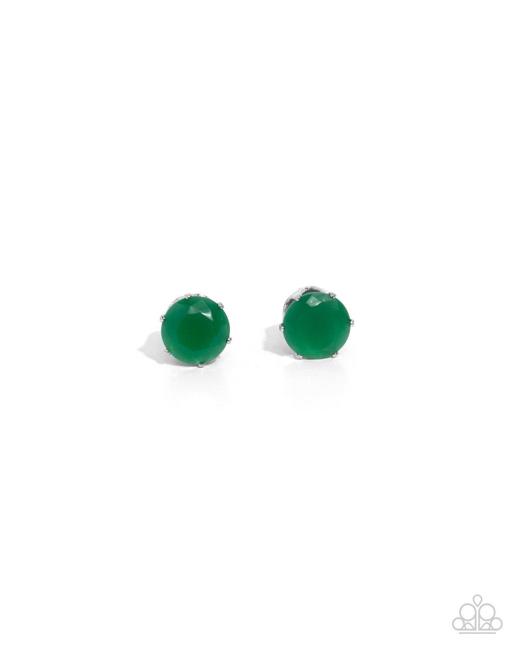 five-dollar-jewelry-simply-sublime-green-post earrings-paparazzi-accessories