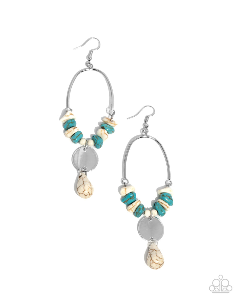 five-dollar-jewelry-suspended-santa-fe-white-earrings-paparazzi-accessories