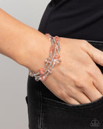 Seed Bead Scene - Pink Bracelet - Paparazzi Accessories