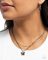 Adorable Ascension - Black Necklace - Paparazzi Accessories