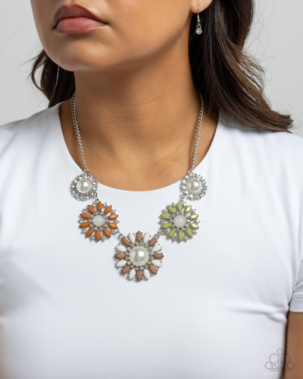 Trio Tycoon - Multi Necklace - Paparazzi Accessories