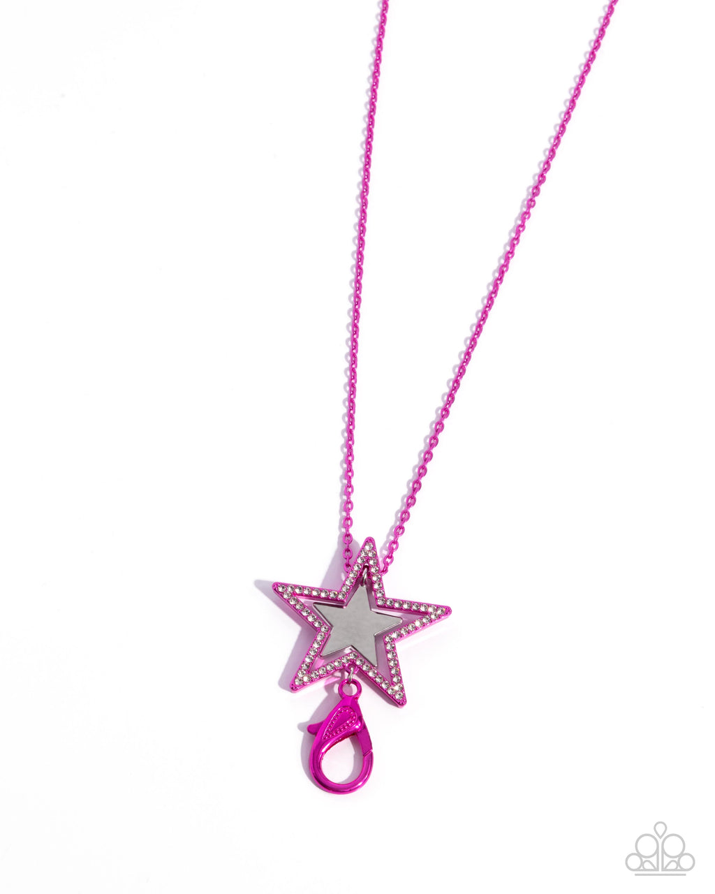 five-dollar-jewelry-stellar-search-pink-lanyard-paparazzi-accessories