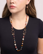 Eclectic Embrace - Copper Necklace - Paparazzi Accessories