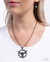 Longhorn Lasso - Copper Necklace - Paparazzi Accessories