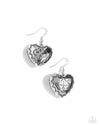 Complete Look - Brown & Silver Heart Set - Paparazzi Accessories