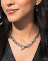 Mismatched Makeover - Blue Necklace - Paparazzi Accessories