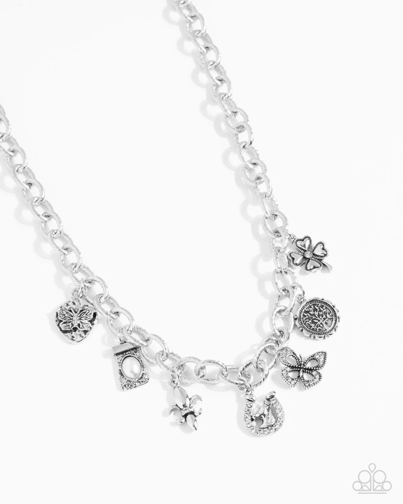 five-dollar-jewelry-good-luck-to-you-white-necklace-paparazzi-accessories