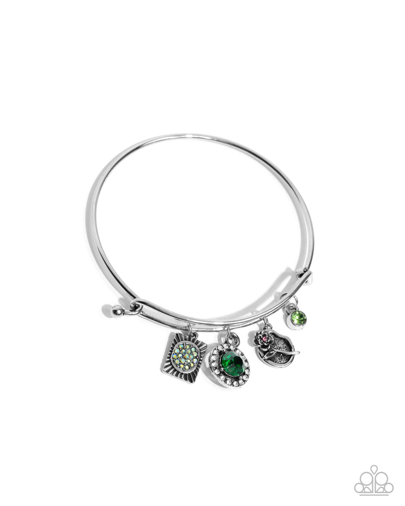 five-dollar-jewelry-playful-pageantry-green-bracelet-paparazzi-accessories