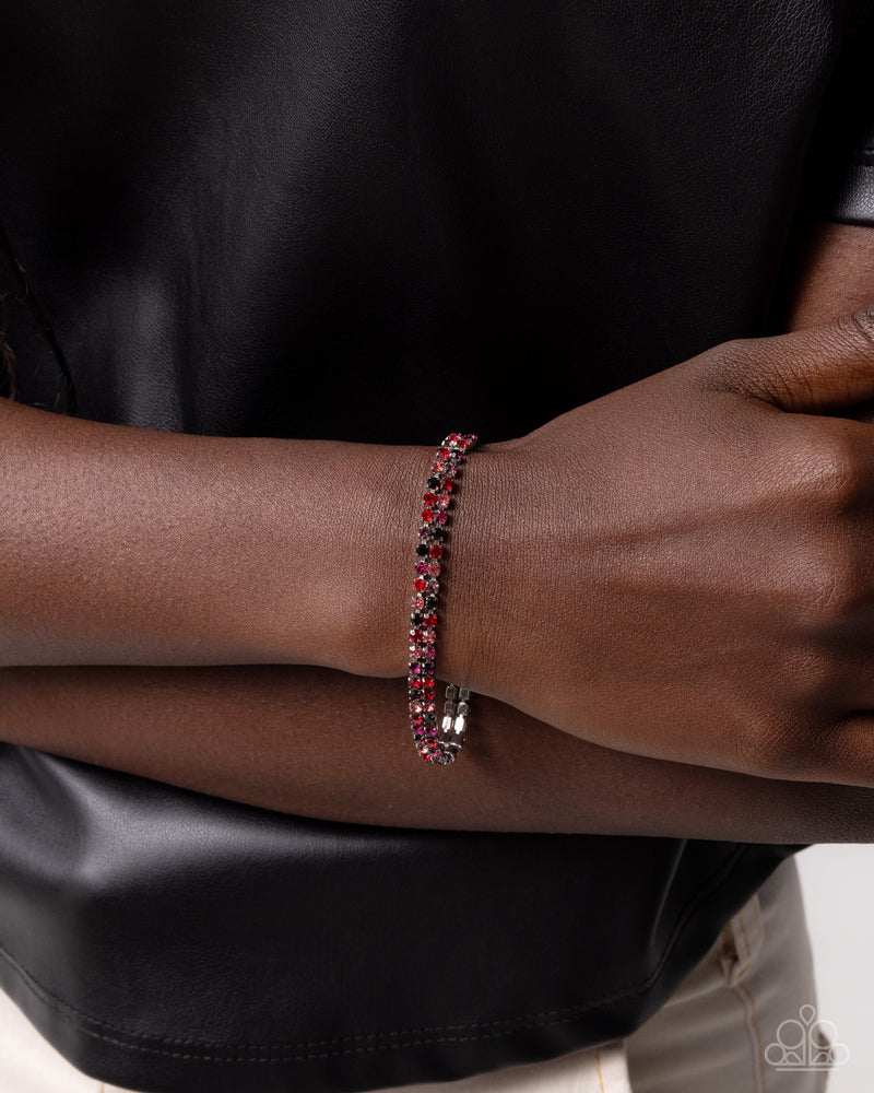 Complete Look - Red/Multicolored Set - Paparazzi Accessories
