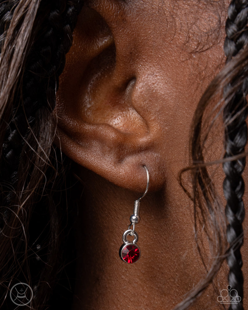 Complete Look - Red/Multicolored Set - Paparazzi Accessories
