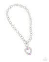 Complete Look - Pink & Silver Heart Set - Paparazzi Accessories